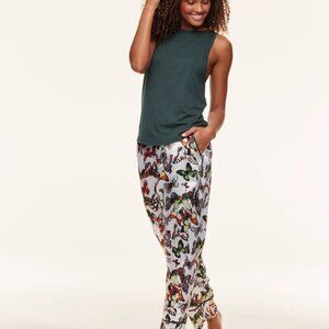 Adore Me Sleep & Lounge Printed satin pants with pockets M